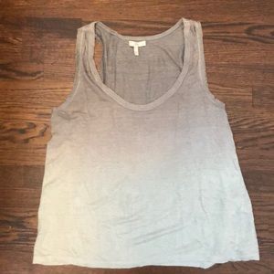 Joie 100% linen gray ombre tank